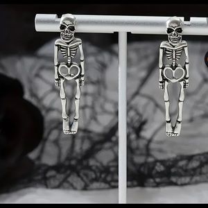 Skeleton Halloween earrings